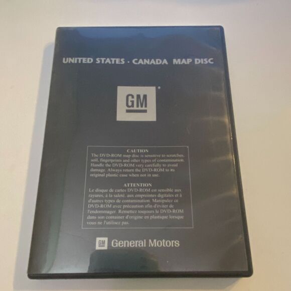 GM Cadillac Navigation Map Disc Version 1.0 Part Number 15906573U 86271-70V850 - Picture 1 of 13